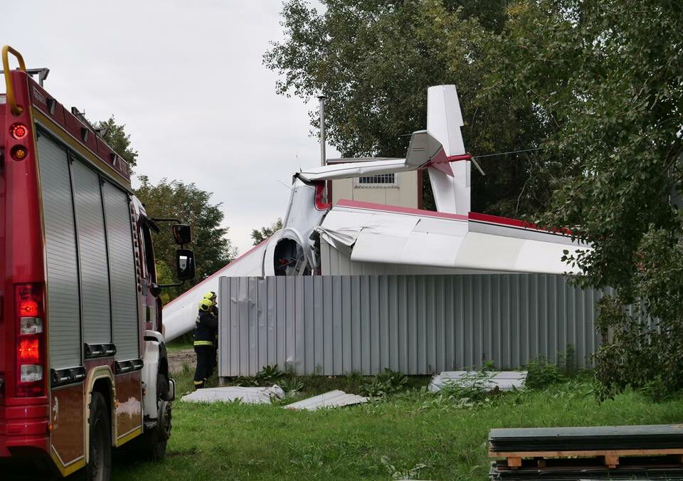 accident plane crashes Dunakeszi