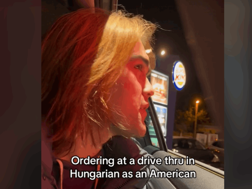 Everybody cherishes the American guy who ordered in Hungarian (Copy)