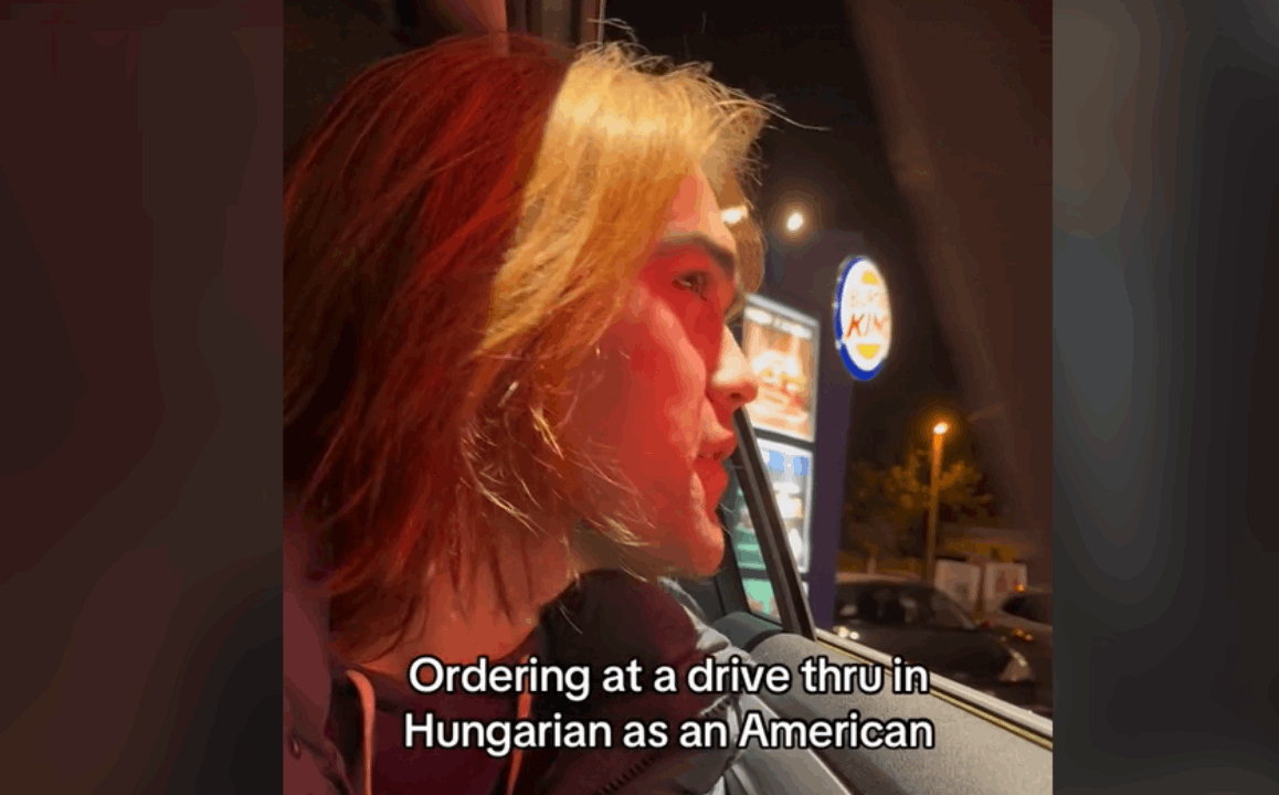 Everybody cherishes the American guy who ordered in Hungarian (Copy)