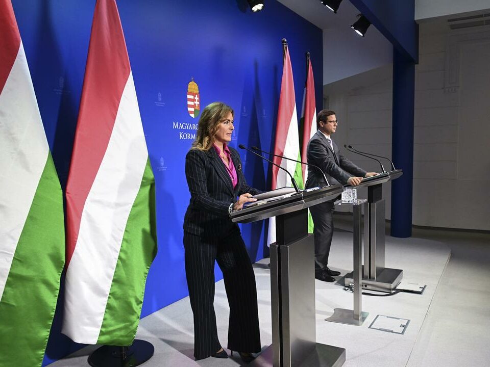 Hungarian government press conference