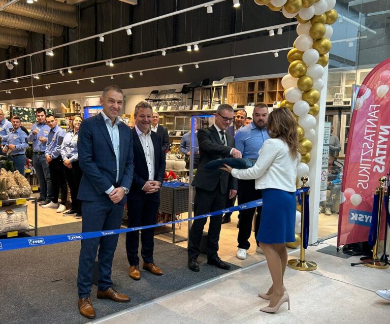 Store Hungar Jysk opens new store in Hungary