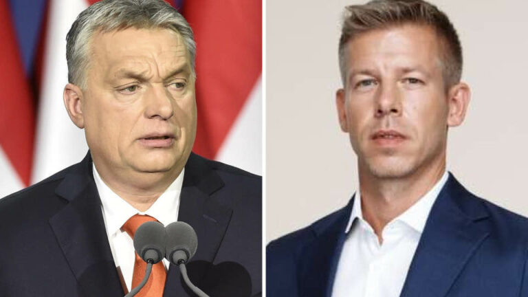 PM Orbán and Péter Magyar Tisza party Hungarian politicians