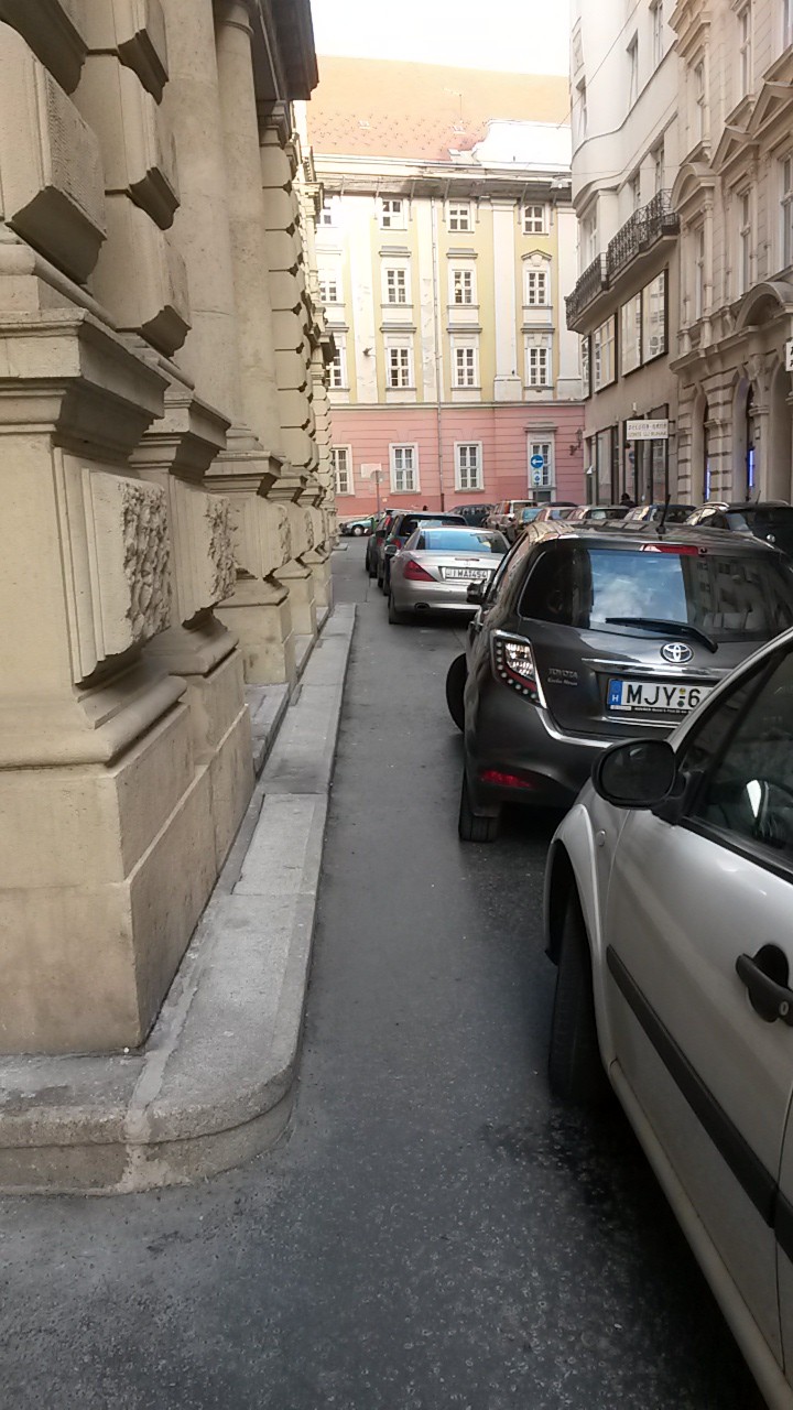 Parking fees in Budapest