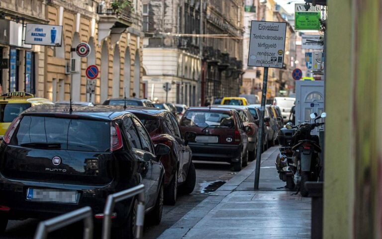 New system for parking in Budapest from 2026