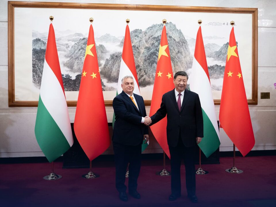 Orbán in Beijing with Xi Jinping