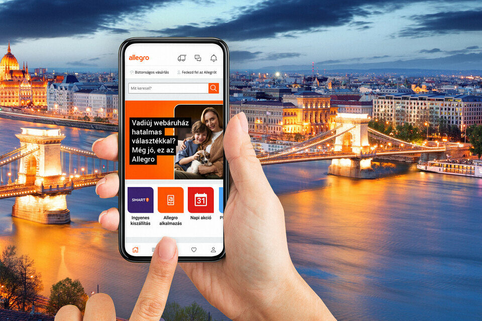 allegro launches in hungary