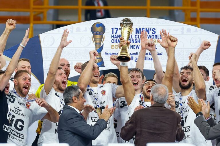 Veszprém Handball Club won gold medal