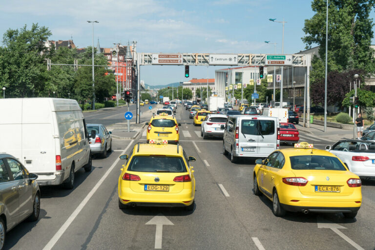 hungary traffic driving drivers