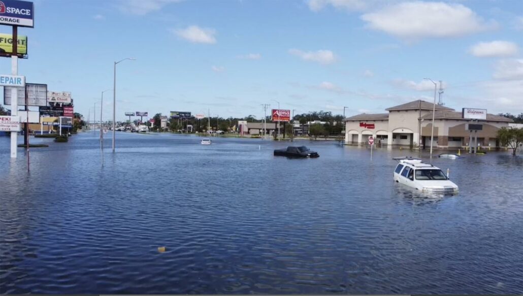 hurricane and floods florida