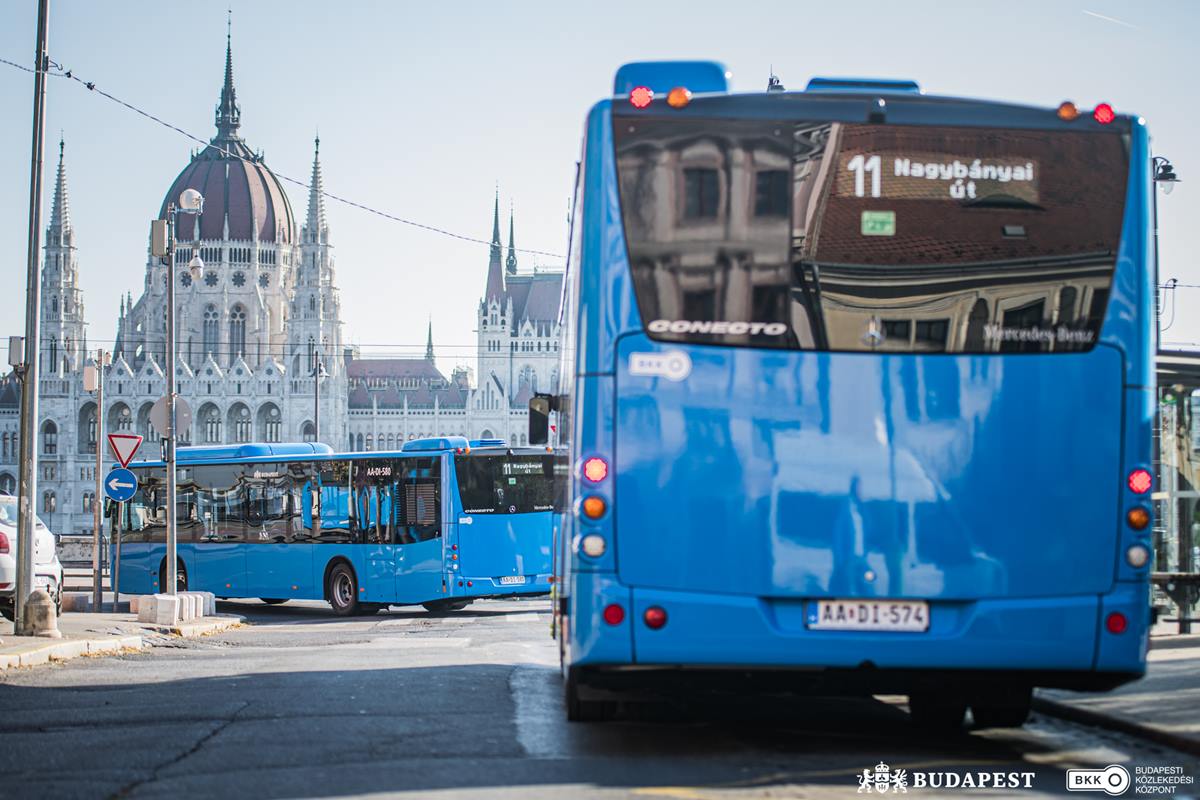 3 days in budapest Hungarian Parliament buses