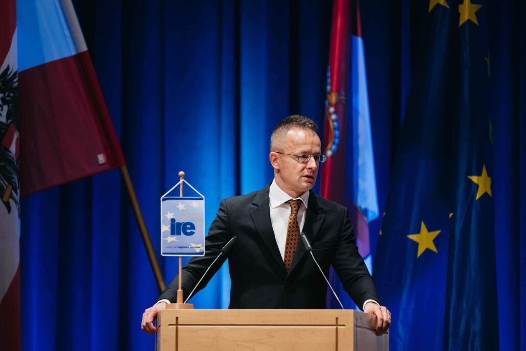 Szijjártó at the Salzburg Europe Summit