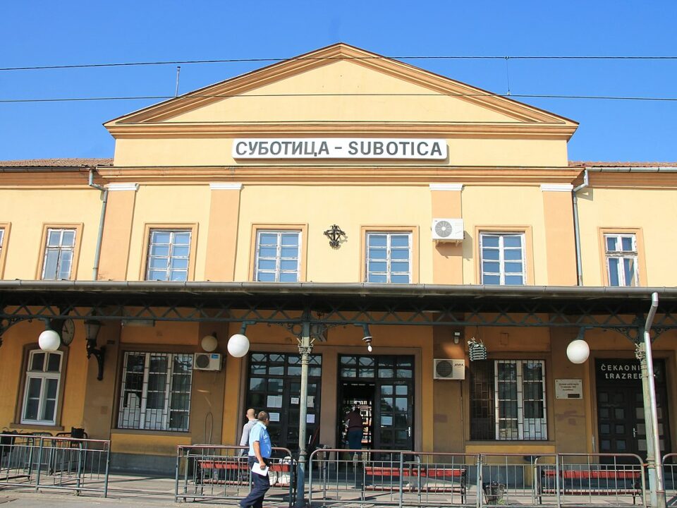 subotica railway serbia