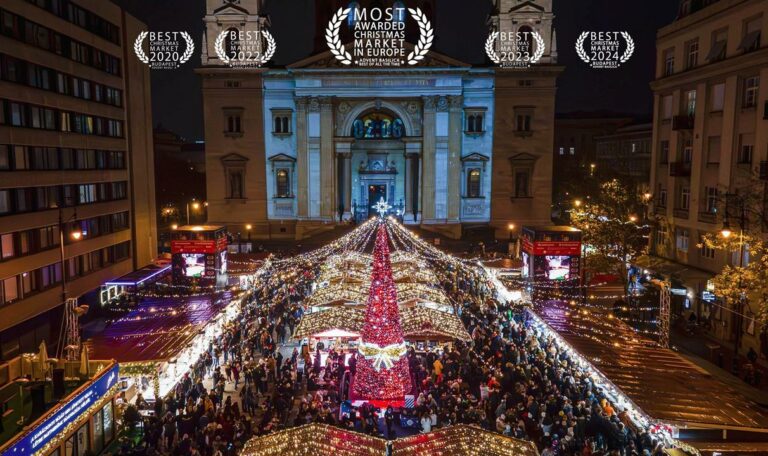 Budapest's Advent Bazilika Christmas market chosen the Best Christmas Market of All the Time