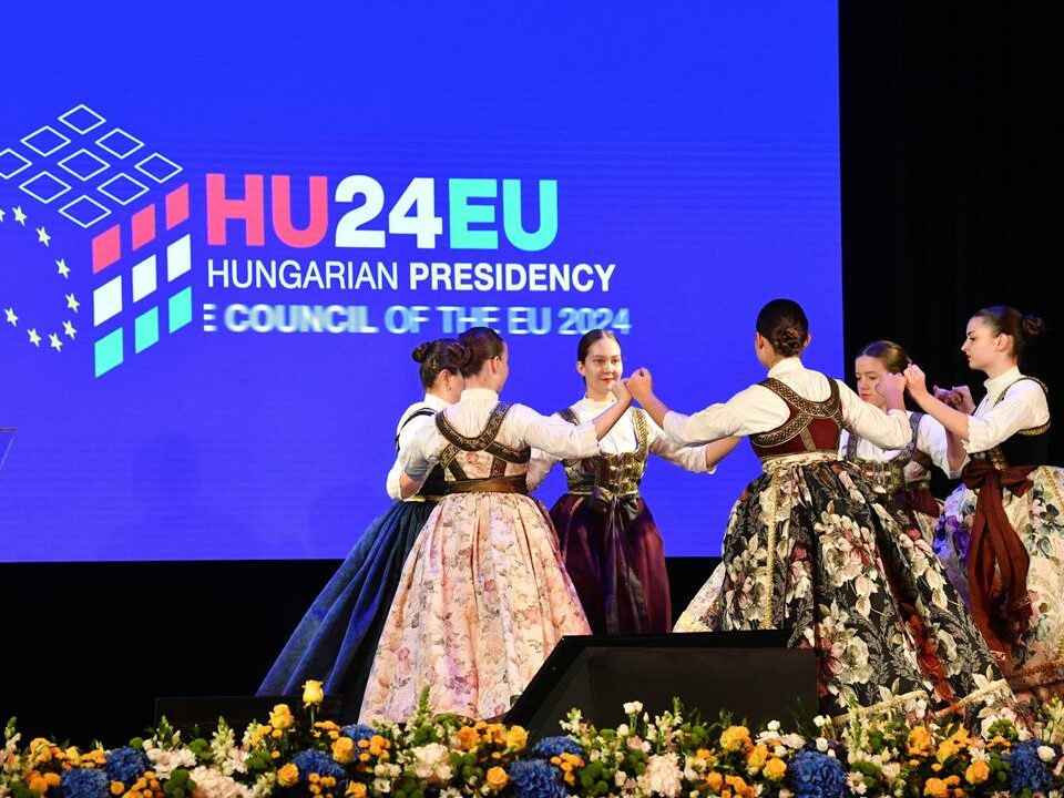 EU 2024 Presidency tradition folk dance Hungary news