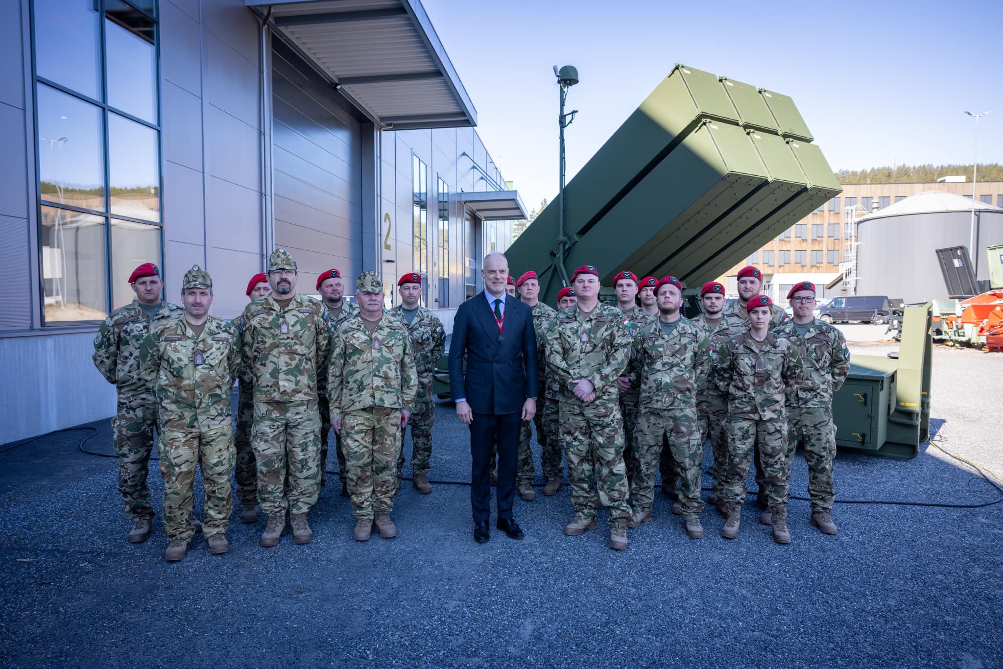 Hungarian Iron Dome NASAMS 3