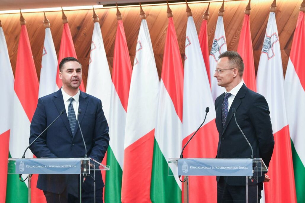 Maltese Foreign Minister Ian Borg visited Budapest for talks with the Hungarian Foreign Minister