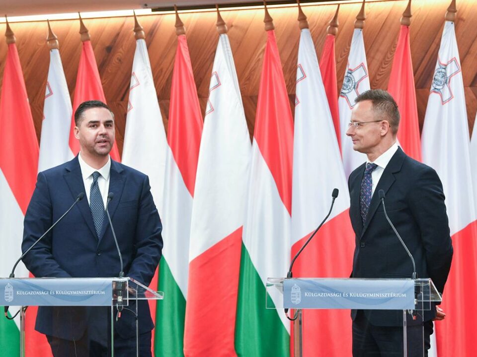 Maltese Foreign Minister Ian Borg visited Budapest for talks with the Hungarian Foreign Minister