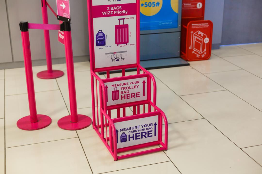 Wizz Air oversized baggage