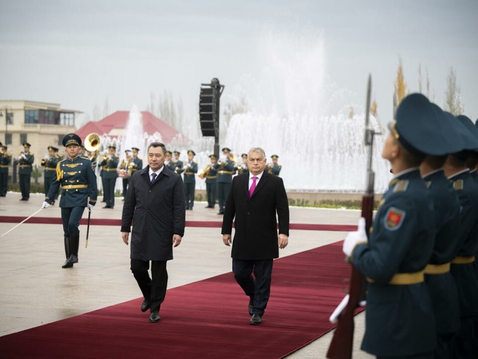 Orbán visits Kyrgyzstan