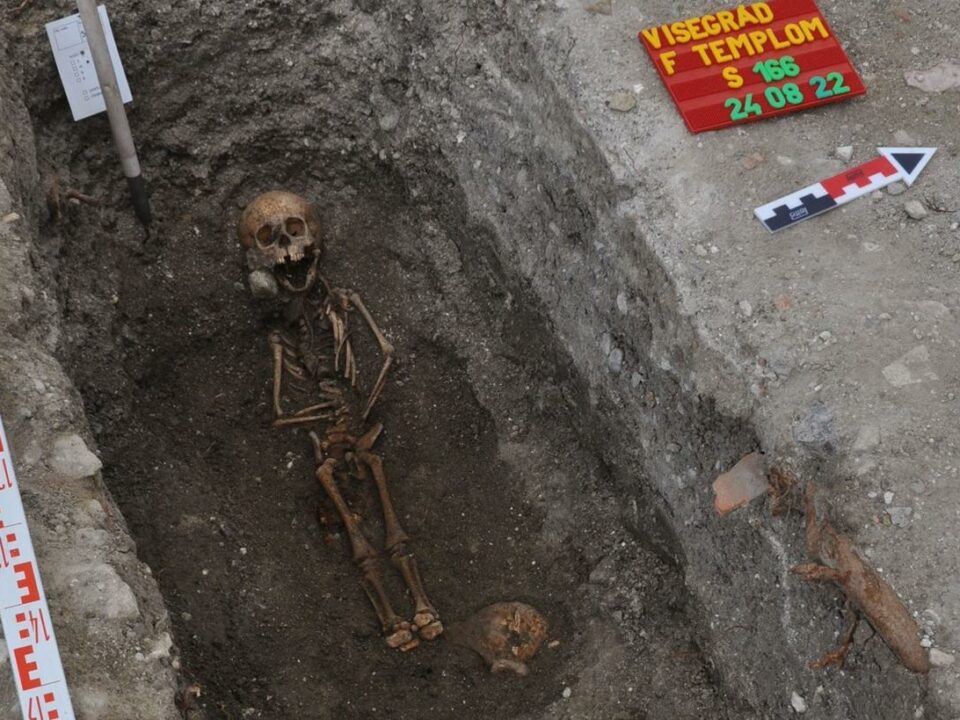 Unexpected medieval child burial found in Hungarian archaeological excavation