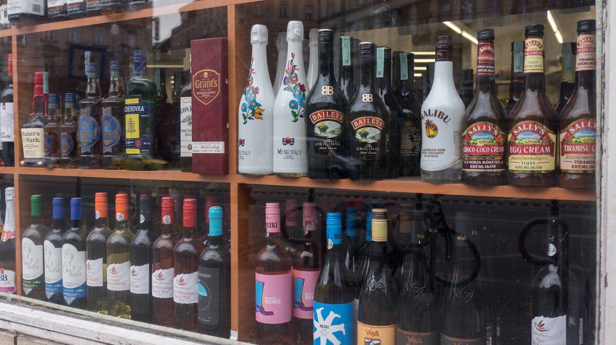 Hungarian government bans alcohol from shop windows