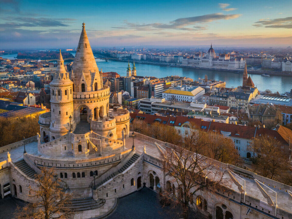 Budapest autumn Fisherman's Bastion