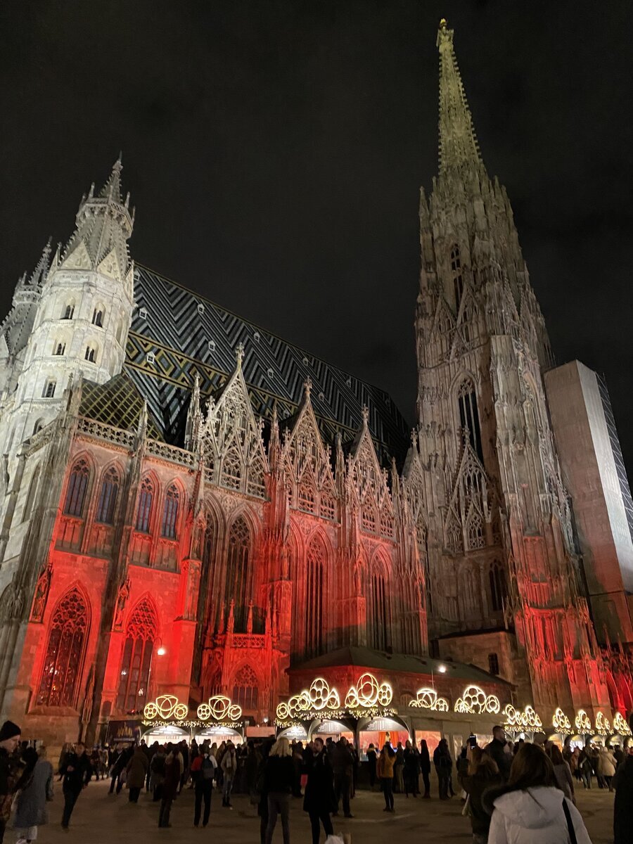 Christmas market in Vienna