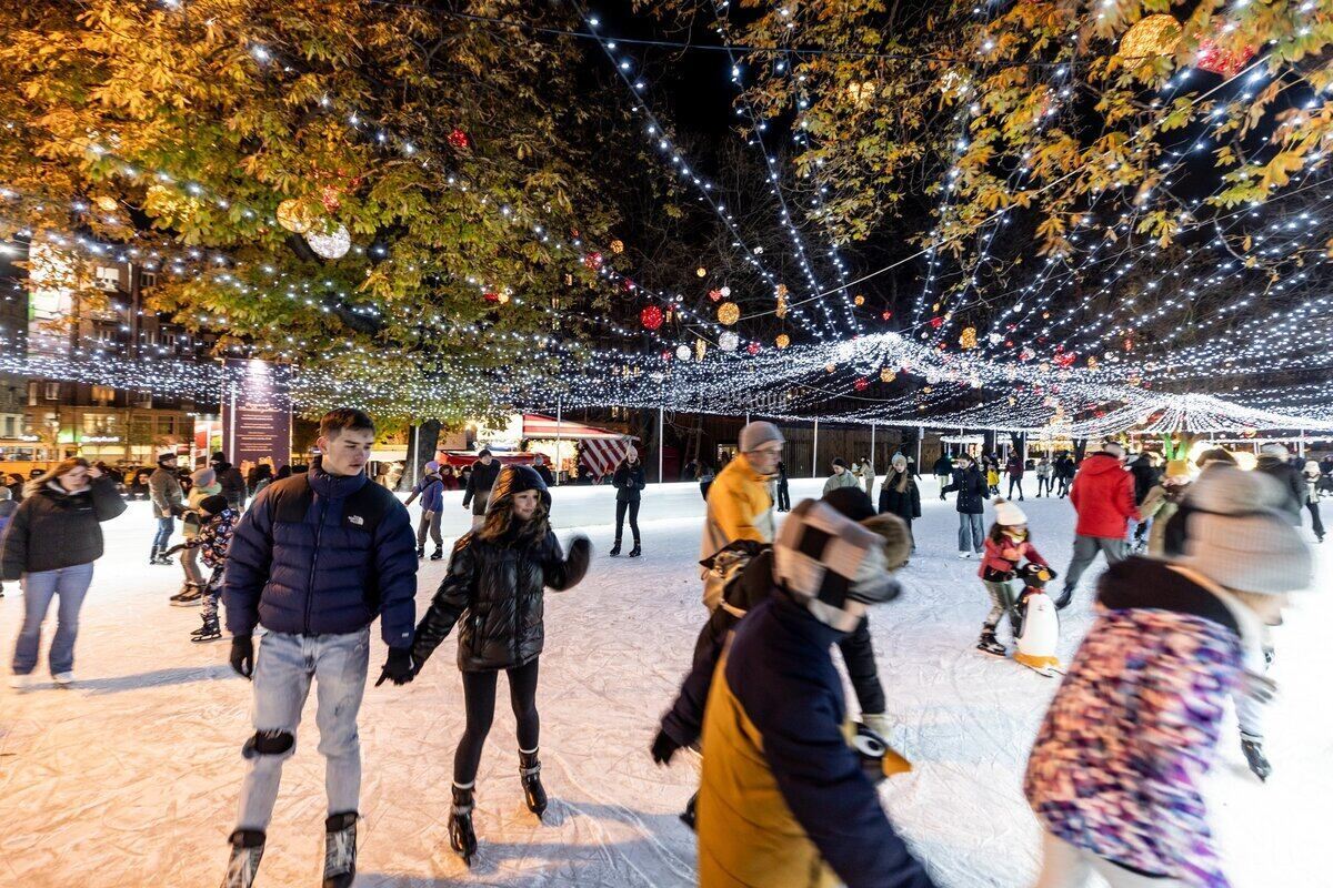 City Hall ice rink 