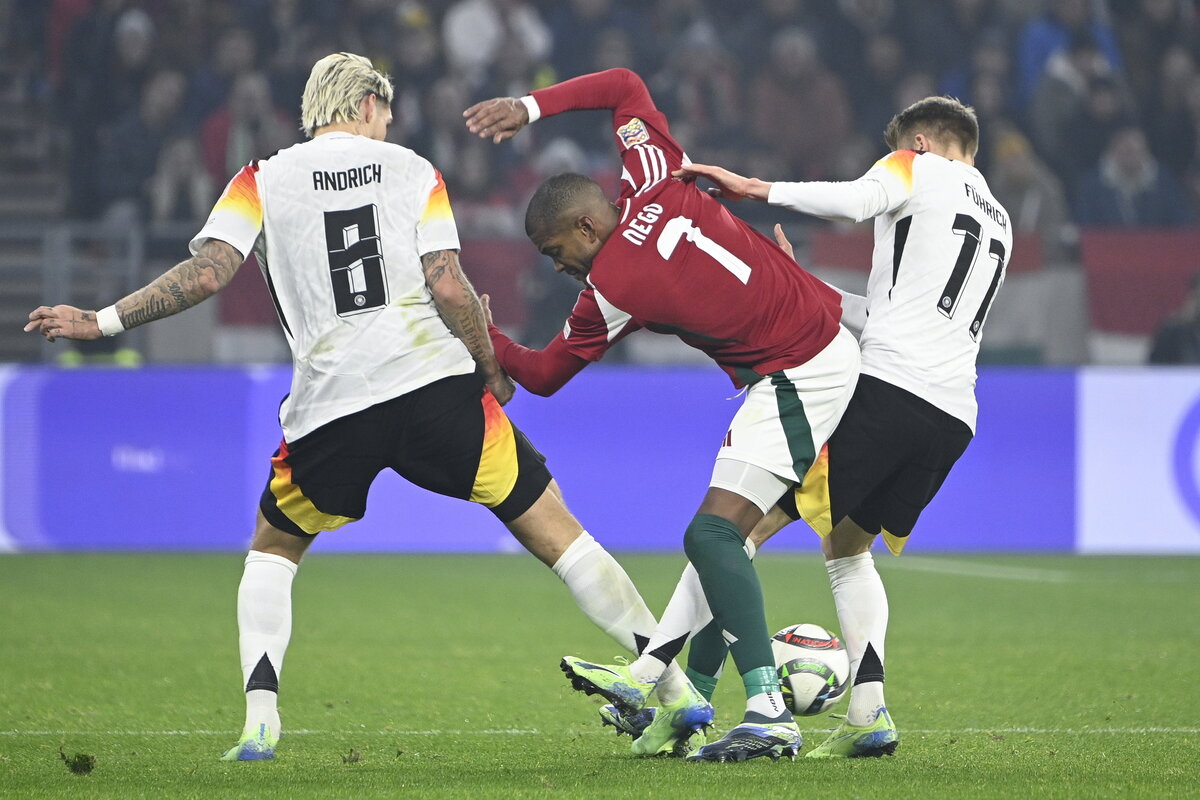 UEFA Nations League: Hungary levels the score against Germany in 99th minute