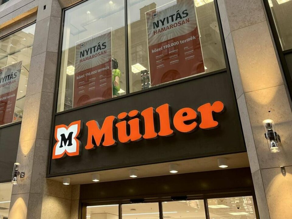 German drugstore chain Müller to open gigantic shop in Budapest