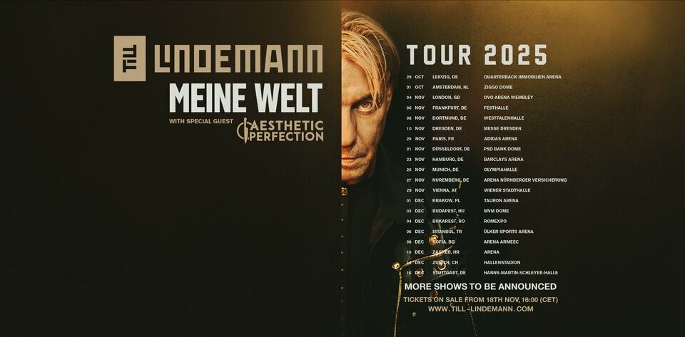 Rammstein's Till Lindemann tour in Budapest 2025