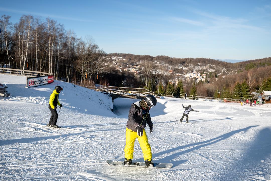 Amazing ski park opened in Mátraszentistván