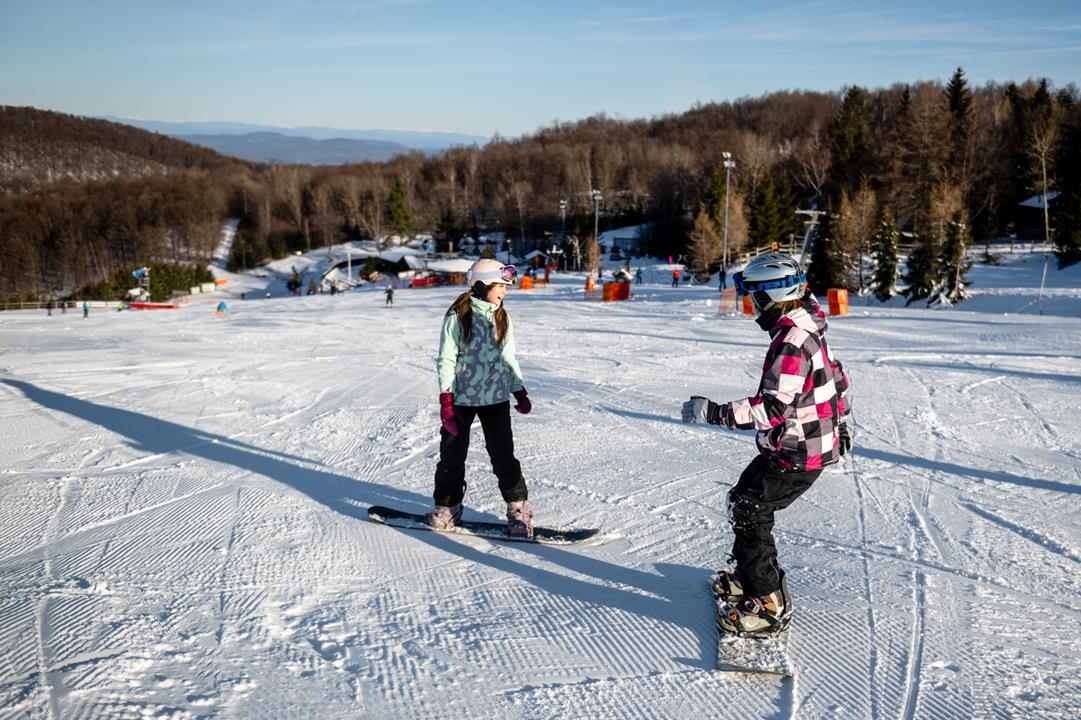 Amazing ski park opened in Mátraszentistván