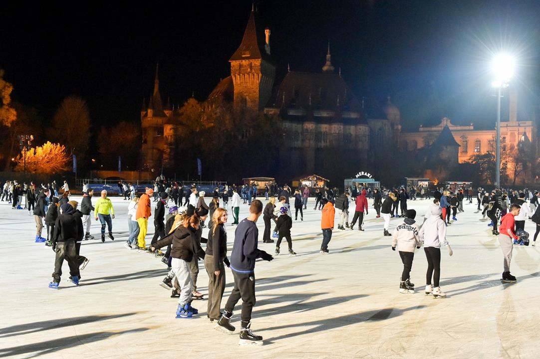 Budapest City Park Ice Rink is Europe's 2nd most popular