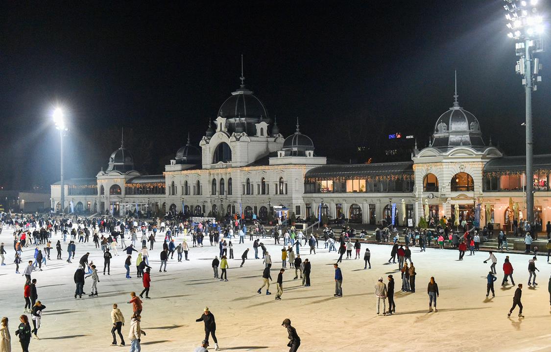 Budapest City Park Ice Rink is Europe's 2nd most popular