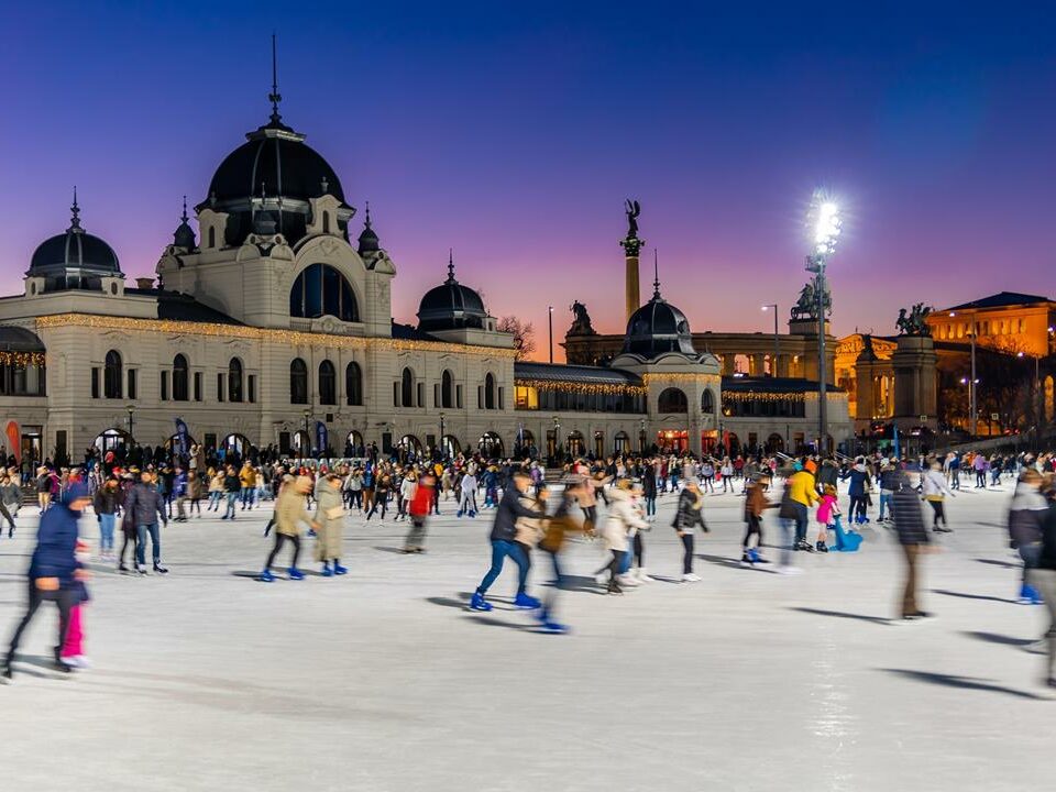 Budapest City Park Ice Rink is Europe's 2nd most popular