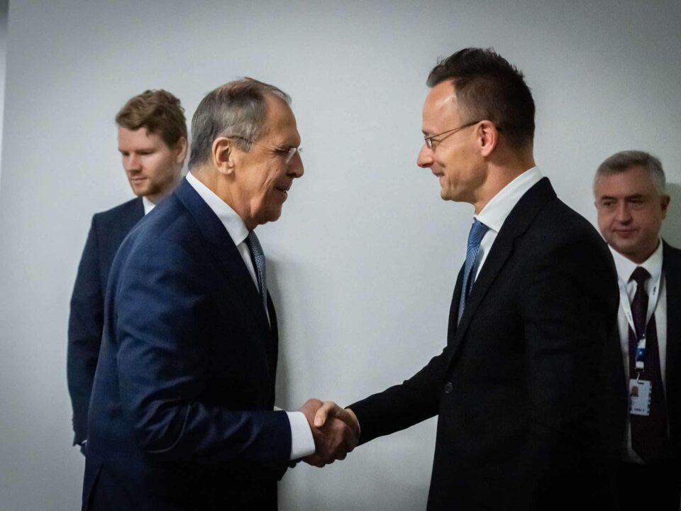 FM Szijjártó and Russian FM Lavrov peace mission