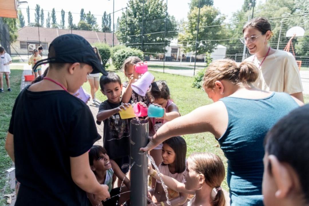 In community at the Ark in Hungary 1