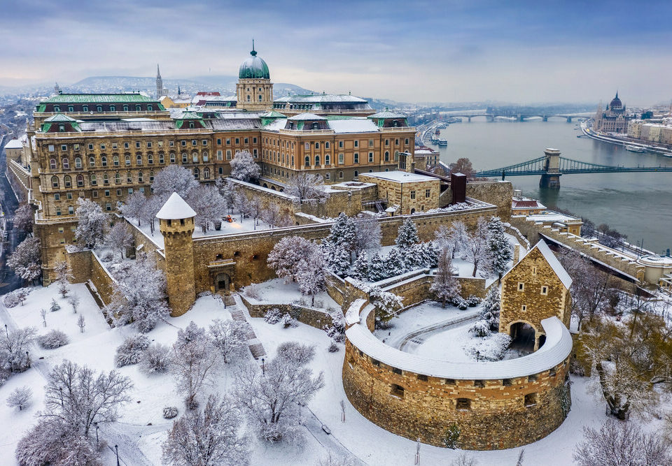 buda castle winter ice rink