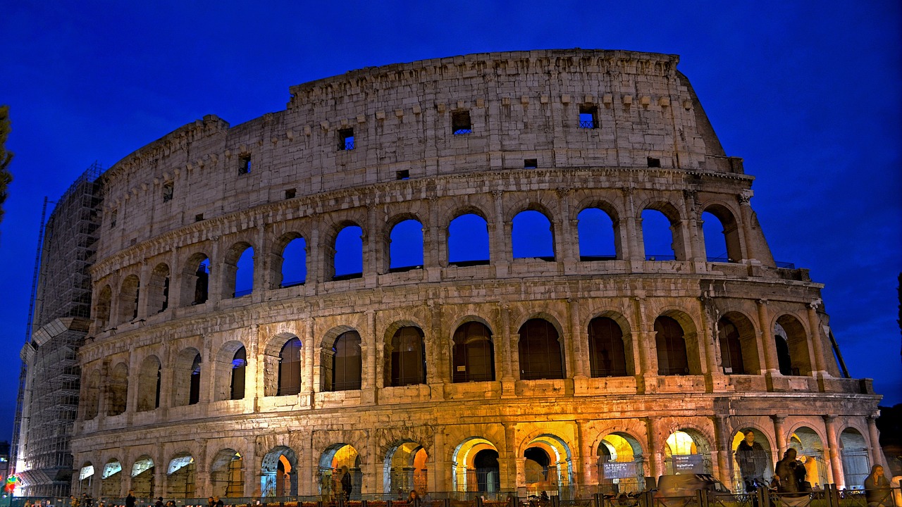 Colosseum Europe Site Landmark