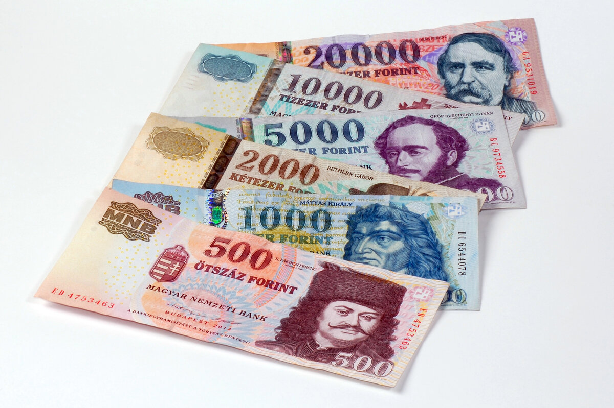 Hungarian banknote forint