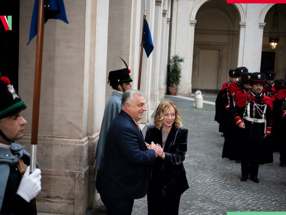 orbán meloni talks in rome