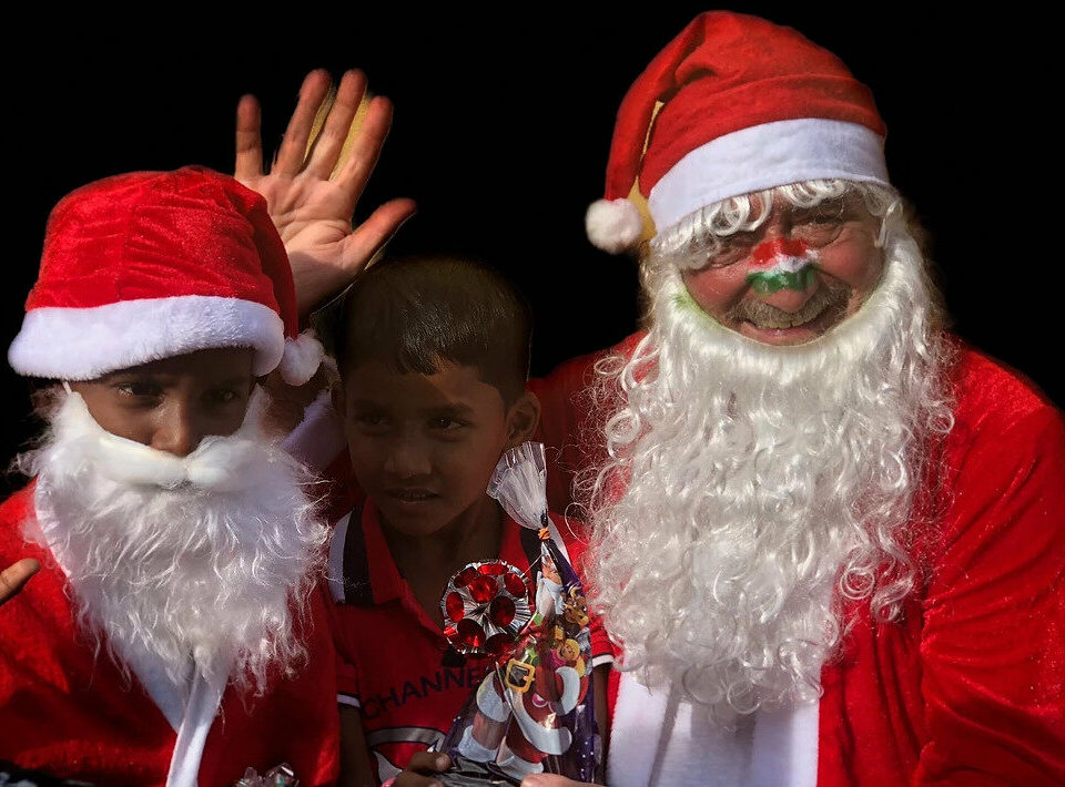 Hungarian Santa in Sri Lanka