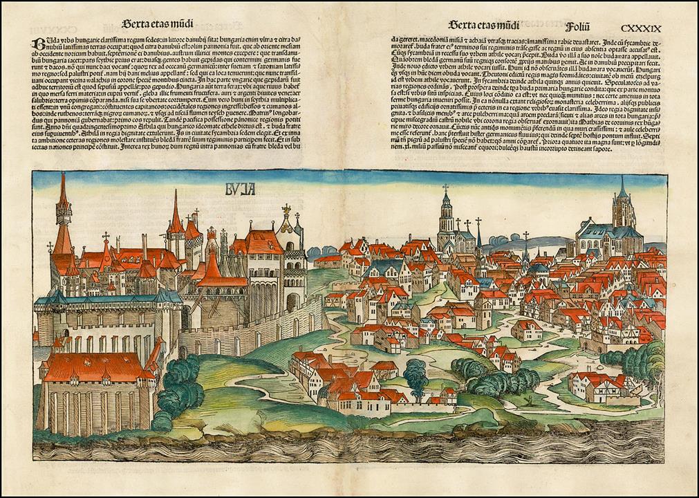 Buda in 1493 Budapest