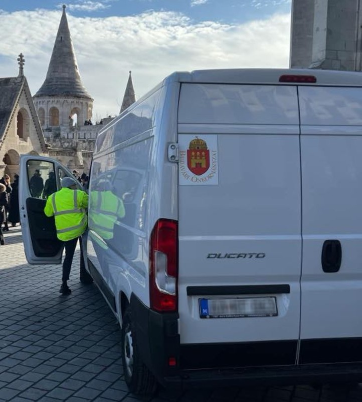 Fisherman's Bastion cordoned off