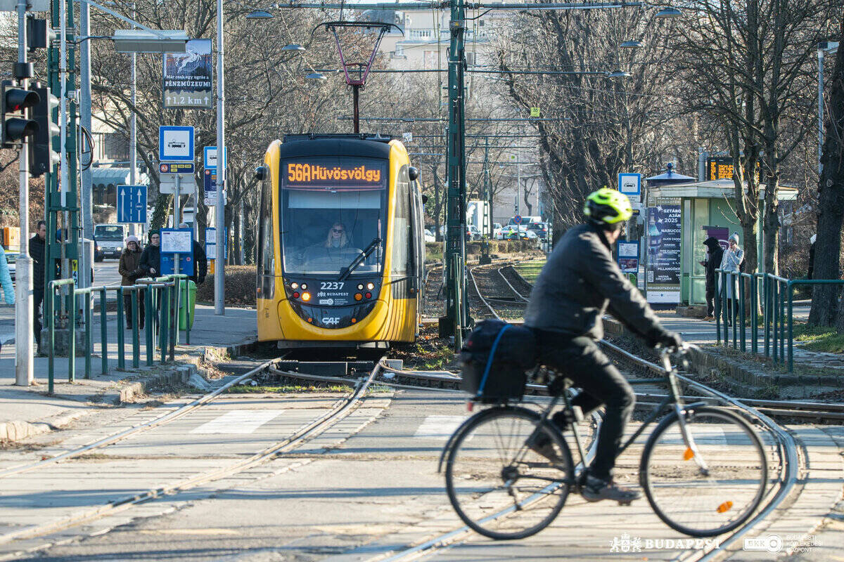 Budapest tram line 56