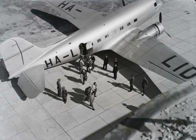 Aeronave Liszunov Li-2P 1946 voos domésticos