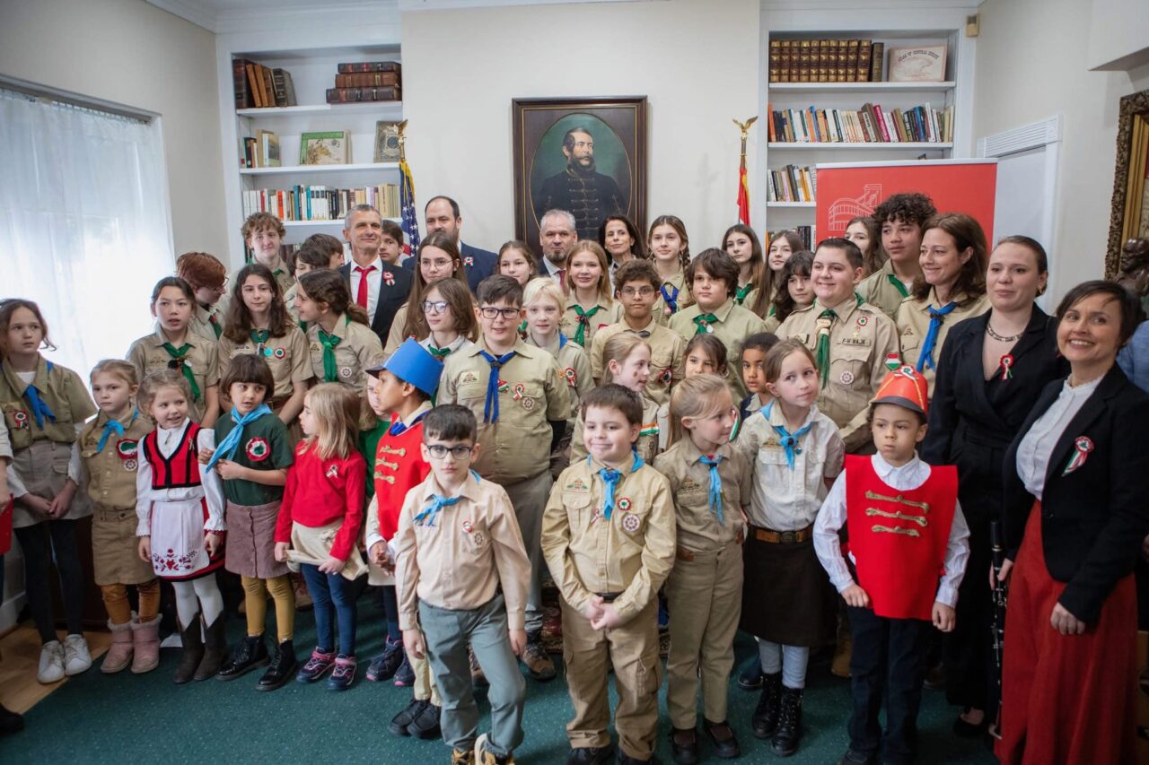 1848-1849 revolution and freedom fight of Hungary commemorated in Washington