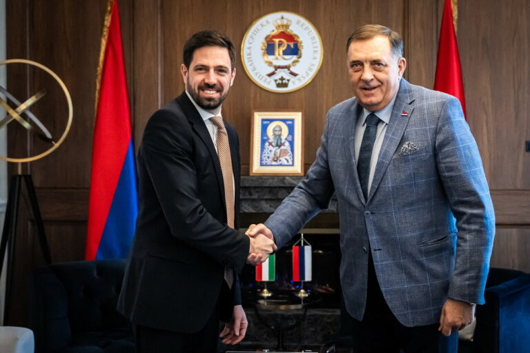 Levente Magyar Milorad Dodik 波士尼亞