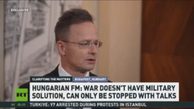 Szijjártó interview with Russian RT